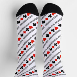 To Win At The Game Of Bridge Must Obey Game Logic Socken