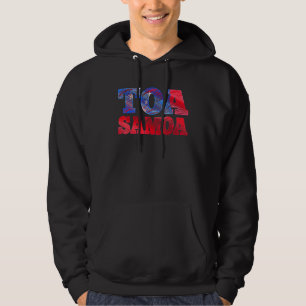 Toa Samoa oder Samoanische Flagge oder Rugby Hoodie