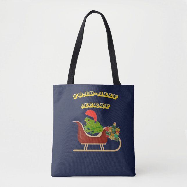 Toad-ally Merry Frog Christmas Tee (Vorderseite)