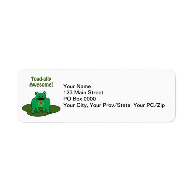 Toad-ally Phantastisch (Vorne)