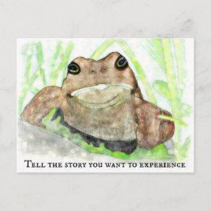 "Toad-ally Phantastisch" - Erzähl die von dir gewo Postkarte