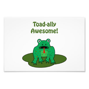 Toad-ally Phantastisch Fotodruck