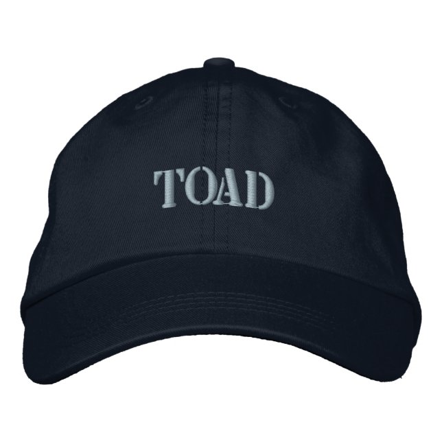 TOAD BESTICKTE KAPPE (Vorderseite)