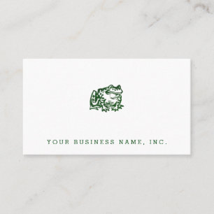 Toad Business Card Visitenkarte