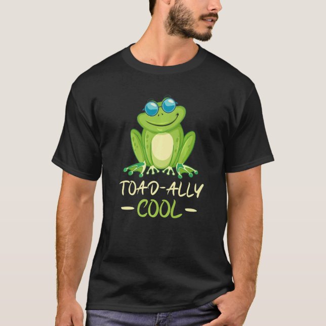 Toad cooler Frosch T-Shirt (Vorderseite)