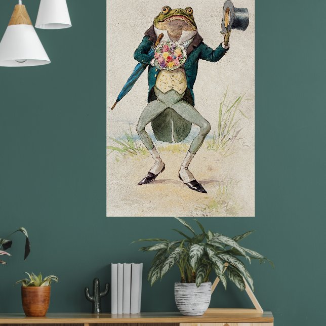 Toad Drawing Poster (Wohnzimmer 1)