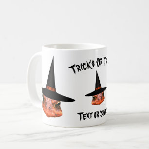 Toad Face Hexenhut Halloween Funny Personalisiert Kaffeetasse