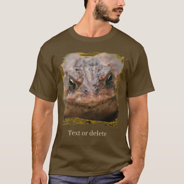 Toad Face Up Close Personalized T-Shirt (Vorderseite)