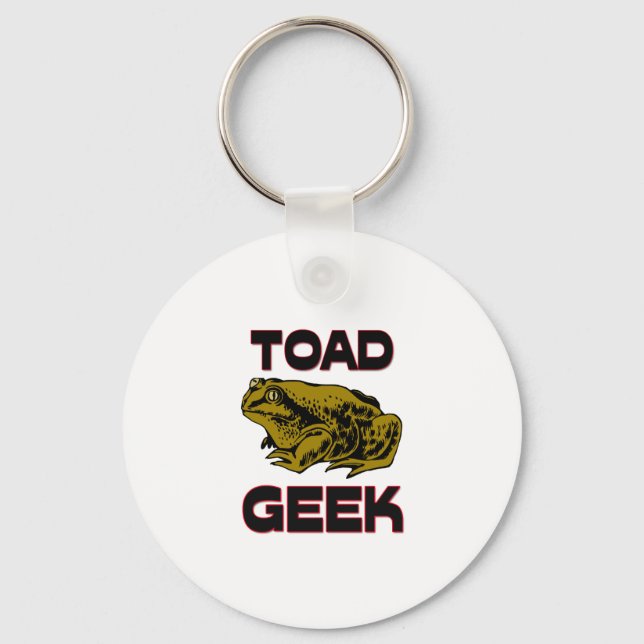 Toad Geek Schlüsselanhänger (Vorderseite)