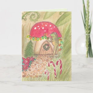 Toad Holiday Card Feiertagskarte