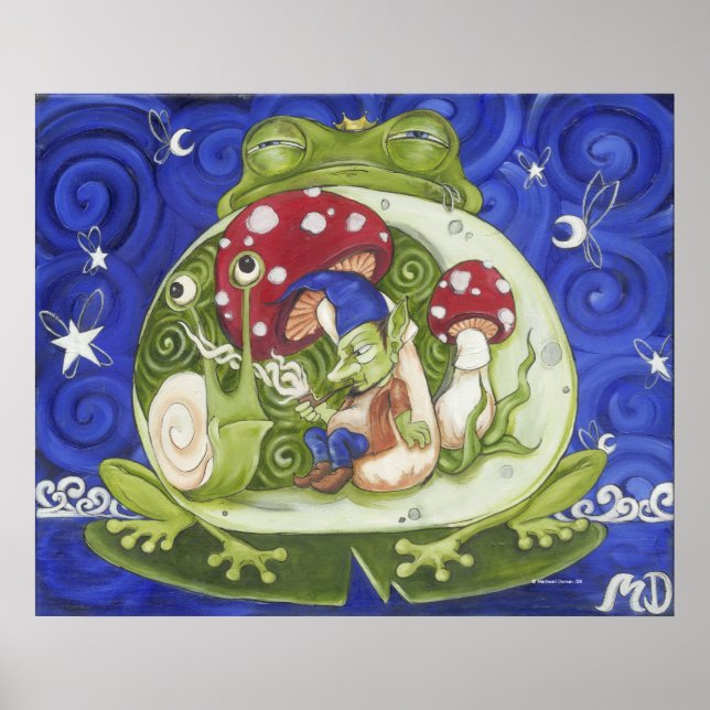 Toad King Poster (Vorne)