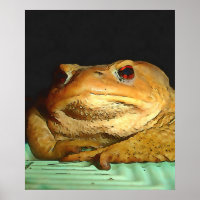 Toad mit philosophischer Disposition Malerei