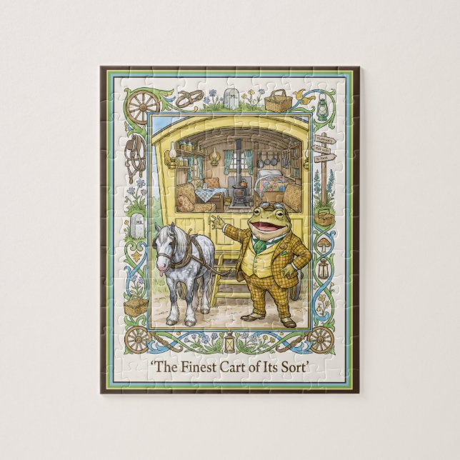Toad of Toad Hall Auf dem Weg Rätsel Puzzle (Vertikal)