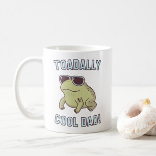 Toad Pun Toadal Cooler Vater Funny coffee Tasse