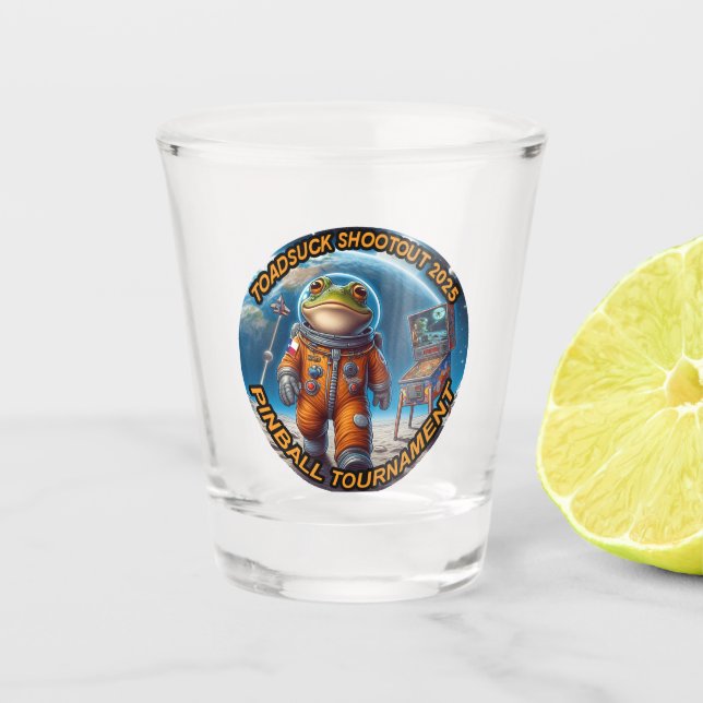 Toad Sind zum Kotzen Shootout 2025 Shot Glass Schnapsglas (Vorderseite)