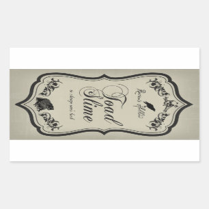 Toad Slime Halloween Jar Aufkleber