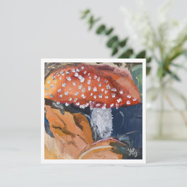 Toad-Stuhl Karte (Stehend Vorderseite)