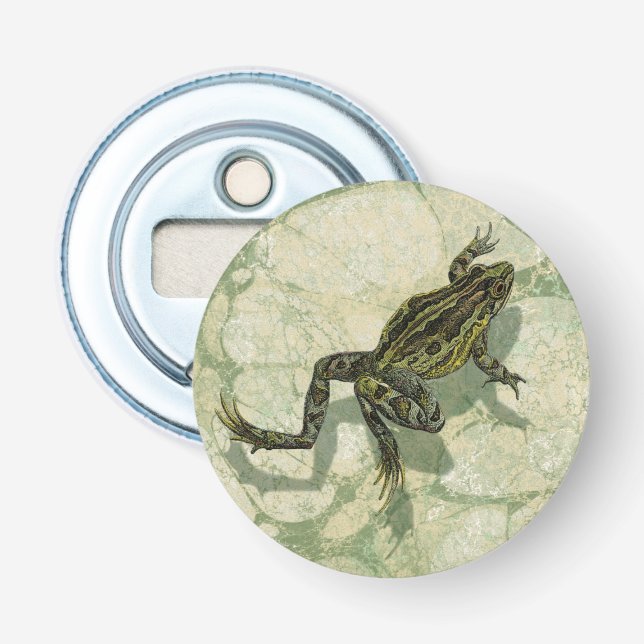 Toad Swinning im Wasser Flaschenöffner (Vorderseite)