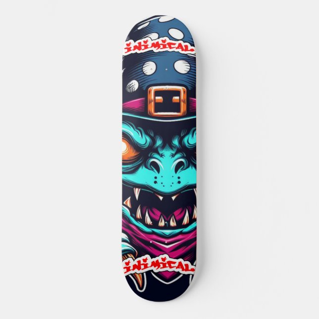 Toad Wizard Skateboard (Vorderseite)