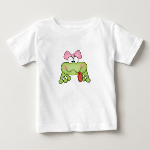 Toadal Niedlicher Girl Frog Baby T-shirt