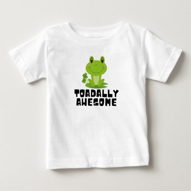 Toadal Phantastischer Funny Toad Frog Baby T-shirt (Vorderseite)