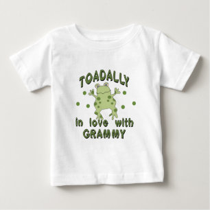 TOADALLY Liebe Grammy Frosch Baby T-shirt