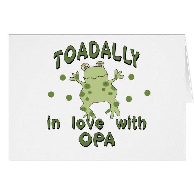 TOADALLY Liebe Opa Frosch (Vorderseite (Horizontal))