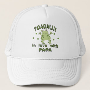 TOADALLY Liebe-Papa-Frosch Truckerkappe