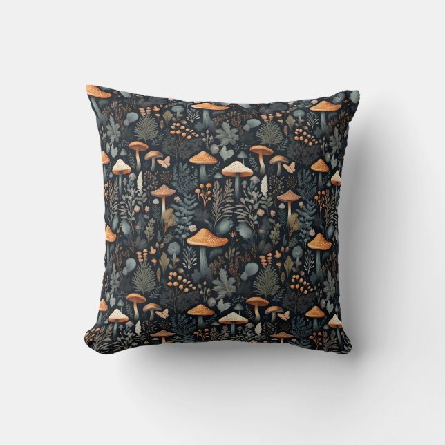 Toadstool Forest Kissen (Vorderseite)