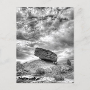 Toadstool Geologic Park, Nebraska Postkarte