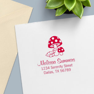 Toadstool Pilzadresse Permastempel