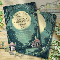 Toadstool Vollmondhochzeit des verzauberten Waldes