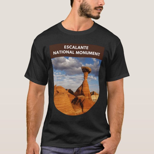 Toadstools Große Treppe Escalante Nationalparkproj T-Shirt (Vorderseite)