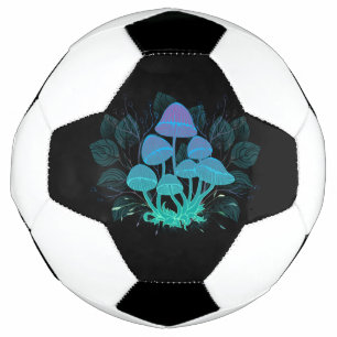 Toadstools in Bushes Fußball