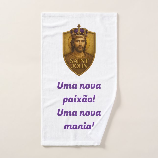 Toalha de Mão Saint John FC. Handtuch (Handtuch)