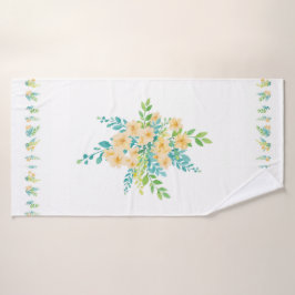 Toalla de baño "Flores del campo" Badehandtuch