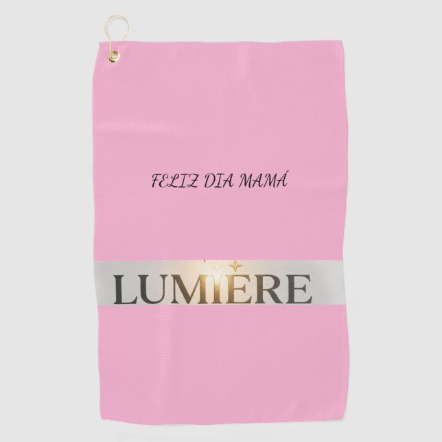 TOALLA DE GOLF   GOLFHANDTUCH (Vorderseite)