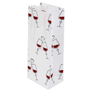 Toast auf Liebe Wein Geschenktasche Geschenktüte Für Weinflaschen