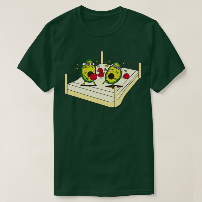 Toast-Avocado T-Shirt (Design vorne)