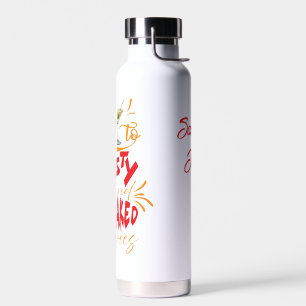 Toast bis Toasty Zehen und individuell anpassbare  Trinkflasche