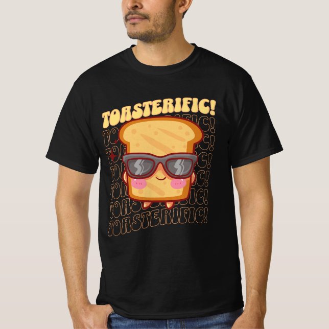 Toast, cooler Toast, großartiger Toast T-Shirt (Vorderseite)