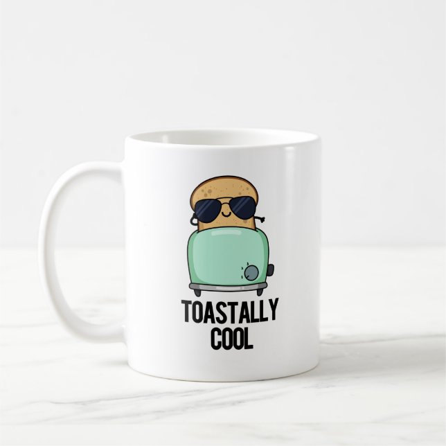 Toast Cooler Toast Pun Kaffeetasse (Links)