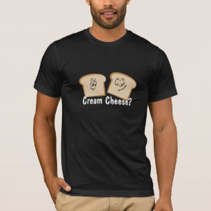 Toast Cream Chek Funny Couples T - Shirt Design