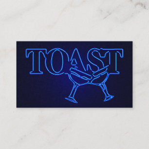 Toast: Electro Lounge Visitenkarte
