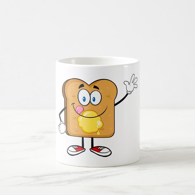 Toast-Gesicht-Tasse Kaffeetasse (Von Creator hochgeladen)