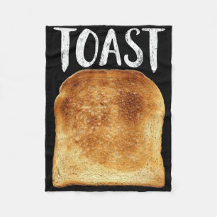 Toast-Kostüm Halloween Lustiges Brotliebhaber Weih Fleecedecke
