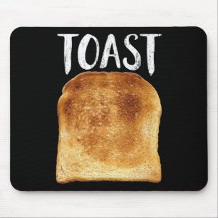 Toast-Kostüm Halloween Lustiges Brotliebhaber Weih Mousepad