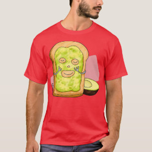 Toast mit Avocado-Maske T-Shirt