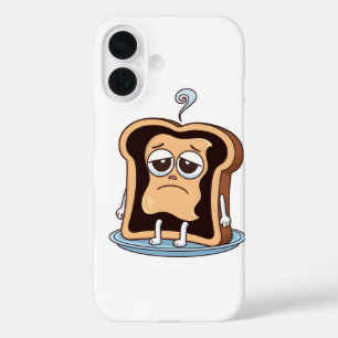 Toast mit existenzieller Krise iPhone 16 Hülle