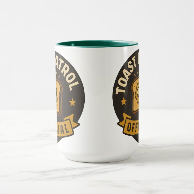 Toast Patrol—Official | Halloween Gifts Tasse (Zentrum)